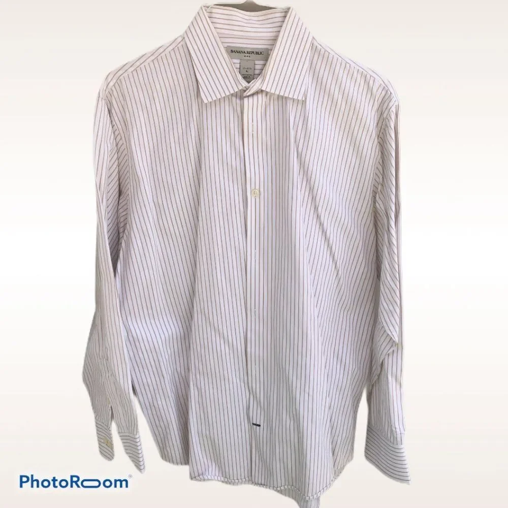 Banana Republic Men XL Long Sleeve Shirt 0299